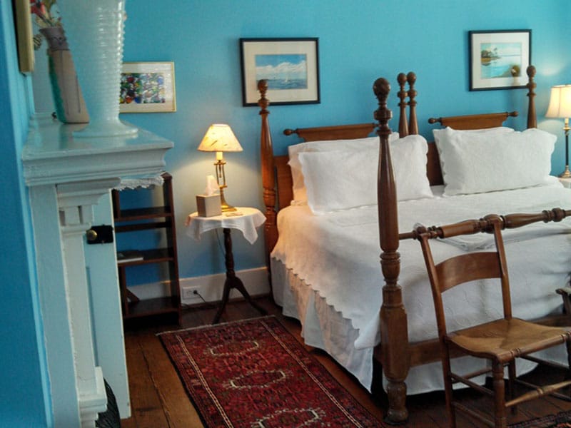 The Blue Room at 15 Church St Bed & Breakfast in Charleston, SC